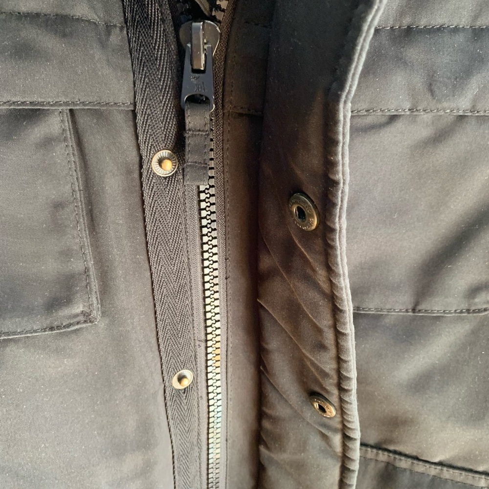 Abercrombie Kids Black Parka with Faux Fur Hood - Picture 5 of 5